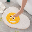 Toilet Door Mat Absorbent Foot Mat Bath Bathroom Non-Slip Mat