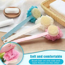 Bath Body Brush with Soft Bristles & Long Handle