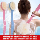 Bath Body Brush with Soft Bristles & Long Handle