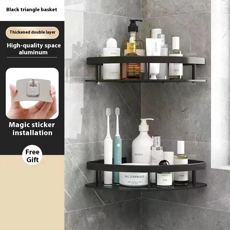 Toilet Bath Storage Rack Punch-free